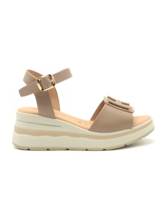 Donna Serena Holly sandalo in pelle con zeppa